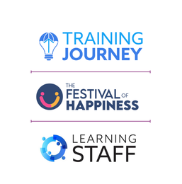 Brand identity design for YourDOST, Learning Staff, and Training Journeys across wellness and learning sectors