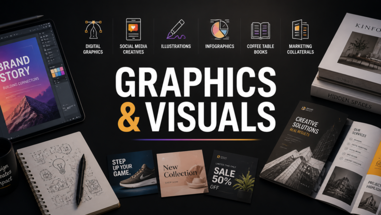 Creative Designs and Visuals Management | Rewired Mavericks